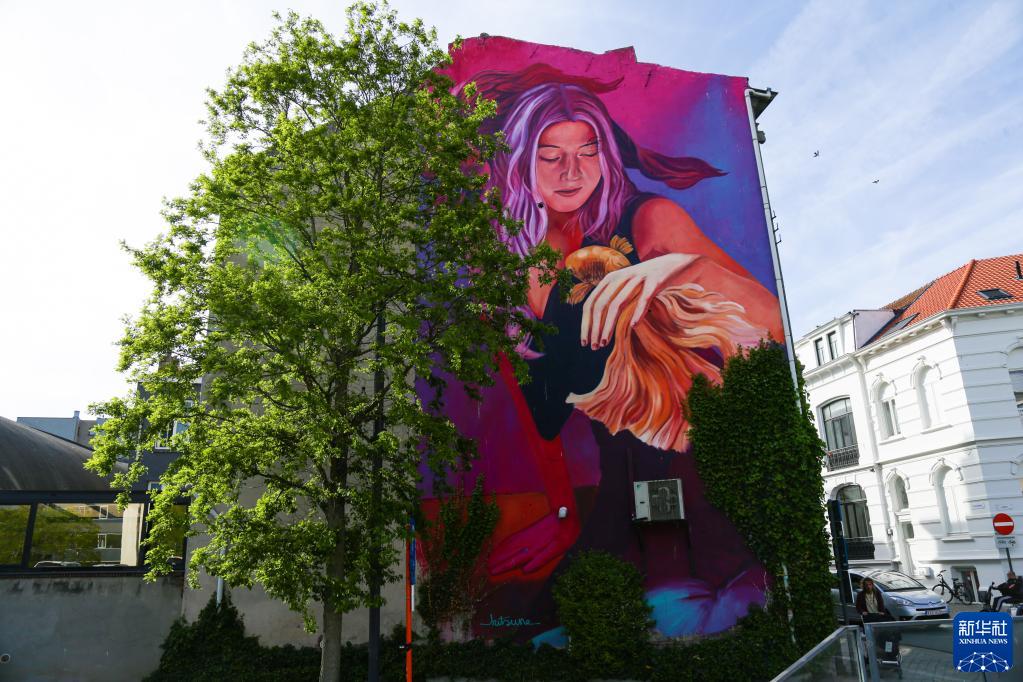 比利时奥斯坦德的城市“彩妆”