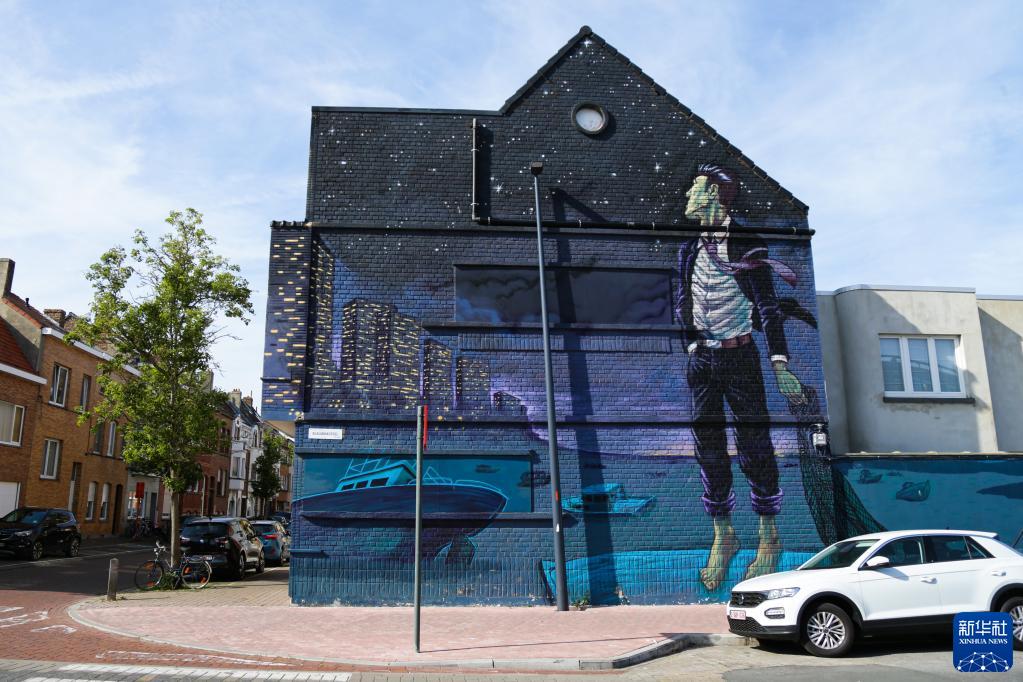 比利时奥斯坦德的城市“彩妆”