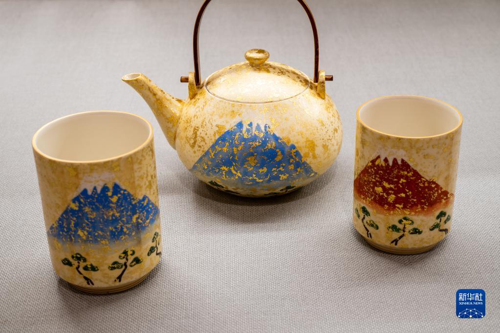 精美的日本茶具