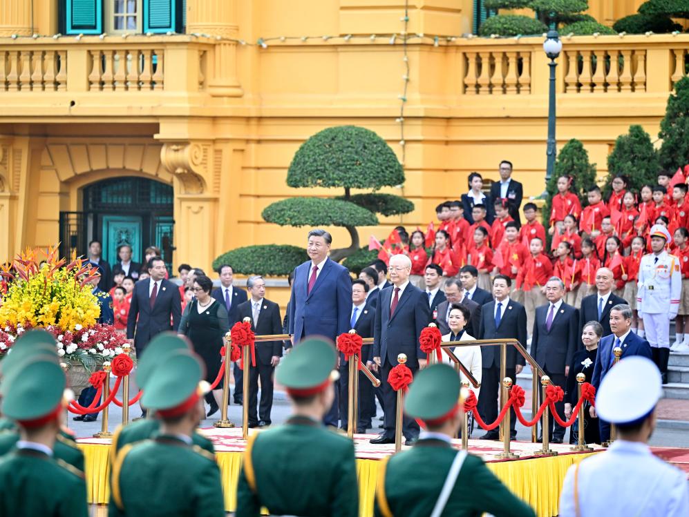 如约而至！中越两党总书记实现第三轮互访