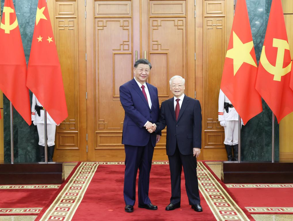 如约而至！中越两党总书记实现第三轮互访