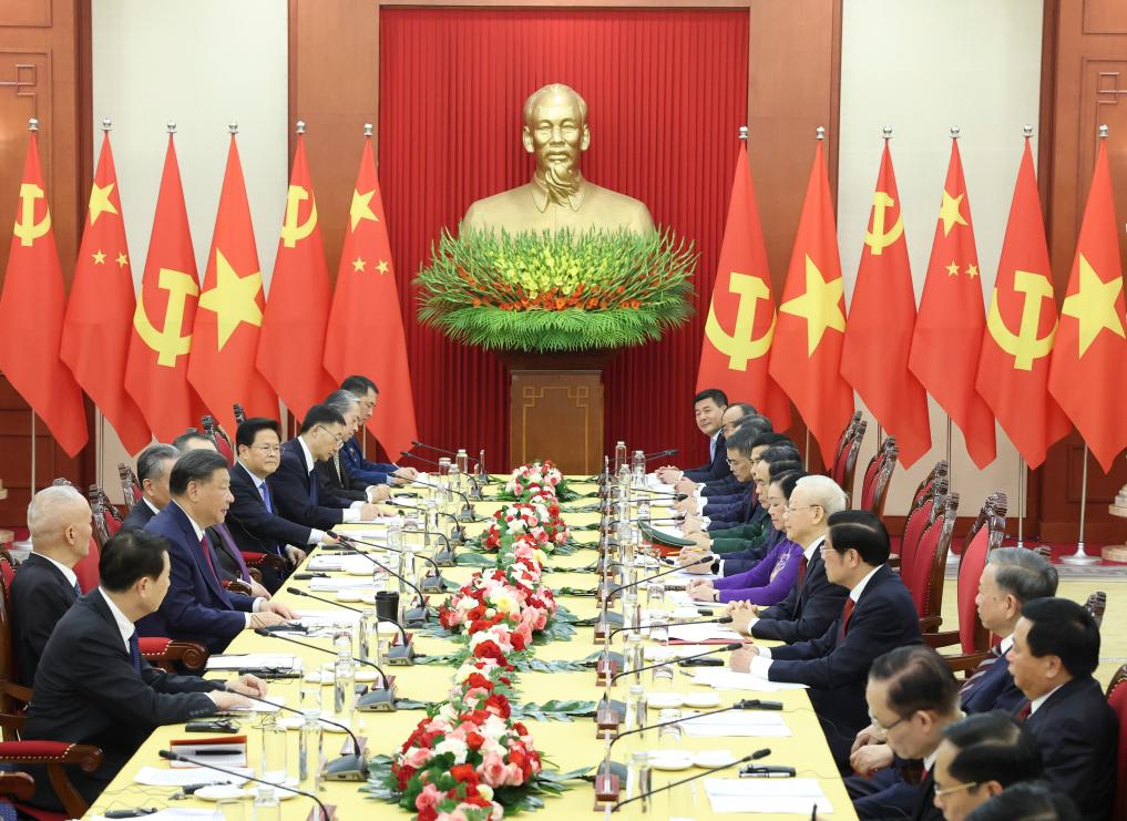 如约而至！中越两党总书记实现第三轮互访