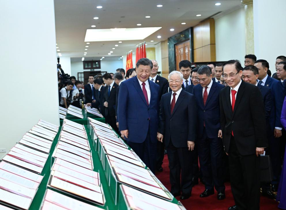 如约而至！中越两党总书记实现第三轮互访