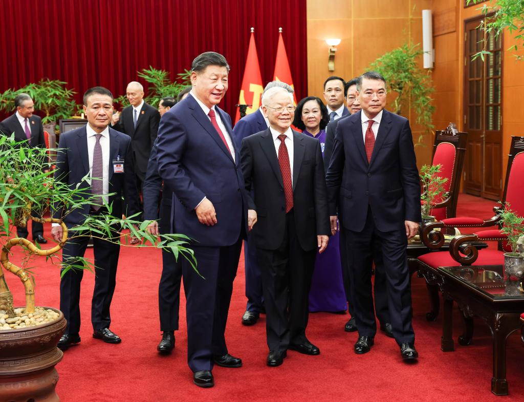 如约而至！中越两党总书记实现第三轮互访