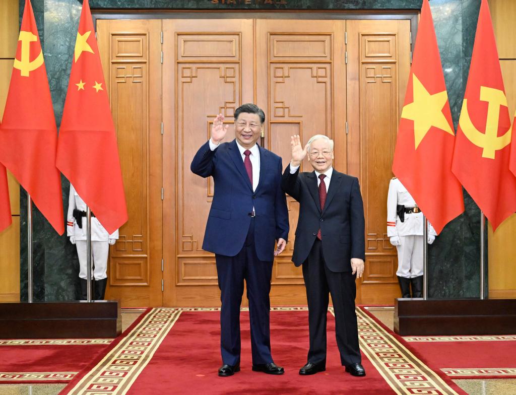 如约而至！中越两党总书记实现第三轮互访