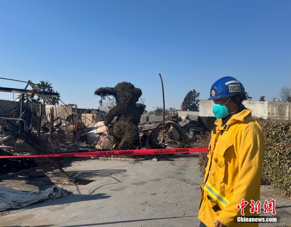 美国洛杉矶大火烧毁“兔子博物馆” 逾4.6万件藏品化为灰烬 美国洛杉矶大火烧毁“兔子博物馆” 逾4.6万件藏品化为灰烬