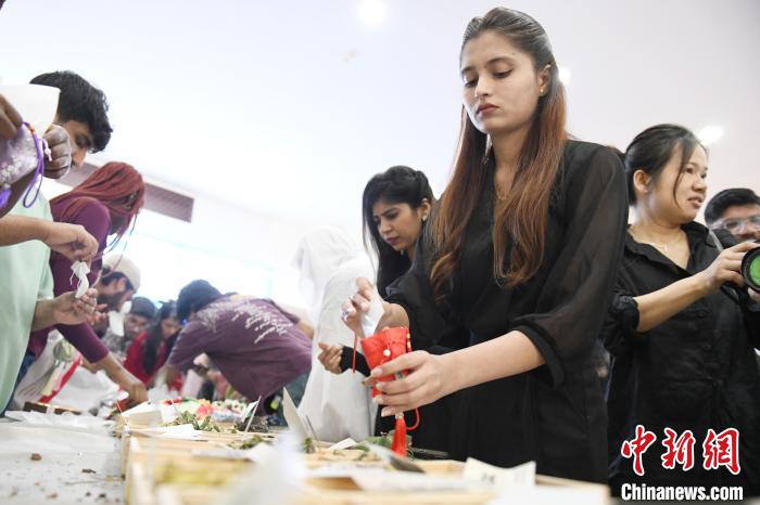 国际学生长沙沉浸式体验端午中医药文化 国际学生长沙沉浸式体验端午中医药文化