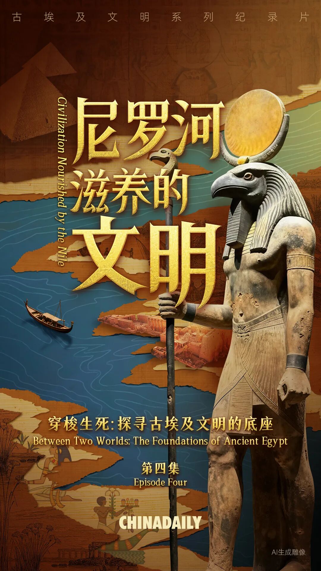 期待!解码奇迹、比较互鉴:古埃及文明系列纪录片明日上线