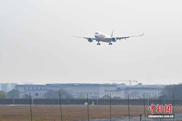 迪拜至杭州航线复航数百名同胞乘机回国