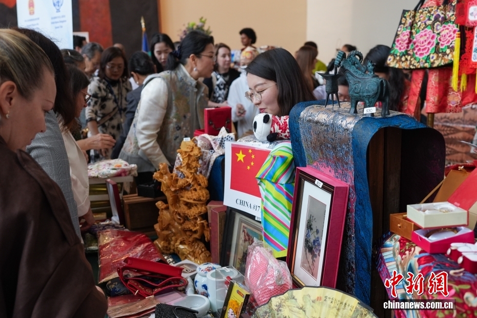 联合国总部变身国际集市 义卖活动助力人道事业