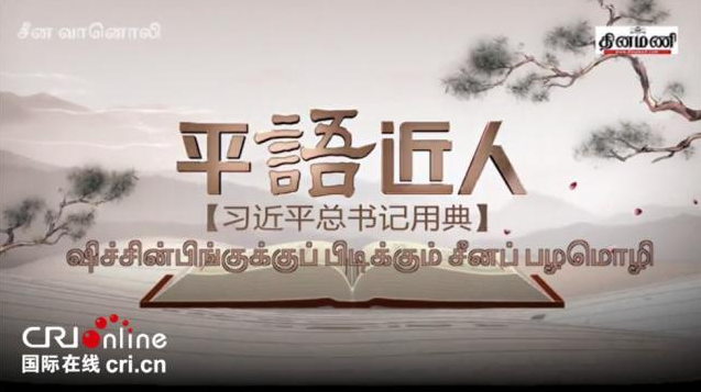 印度国家电视台和印泰米尔主流电视台同步播出《平“语”近人》