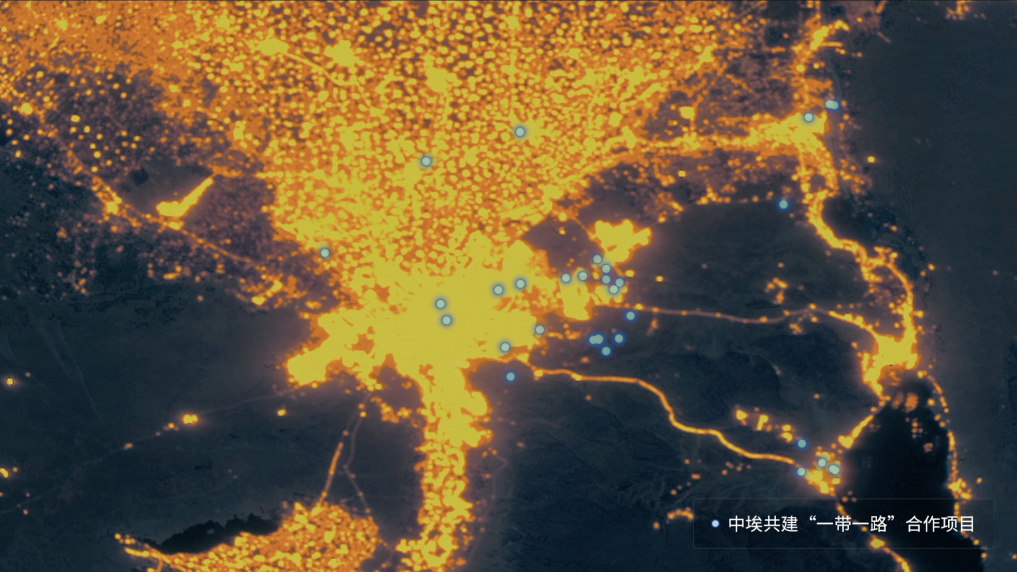 卫星新闻：从太空看“一带一路”