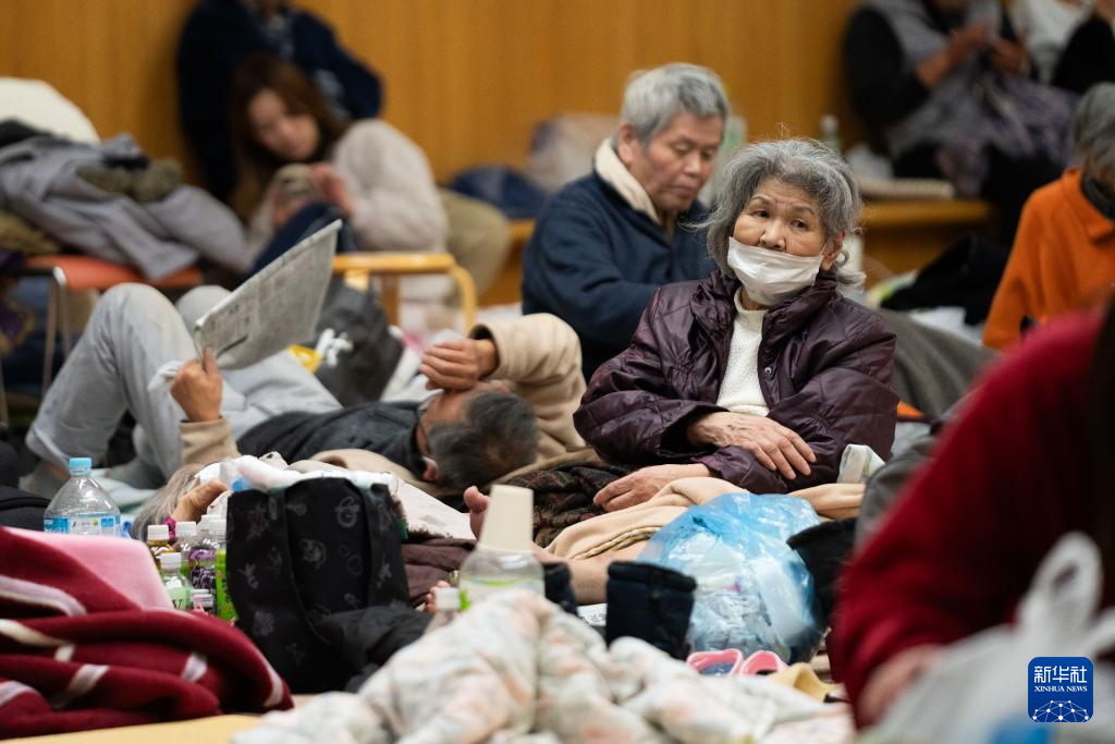 探访日本地震重灾区轮岛市临时避难所