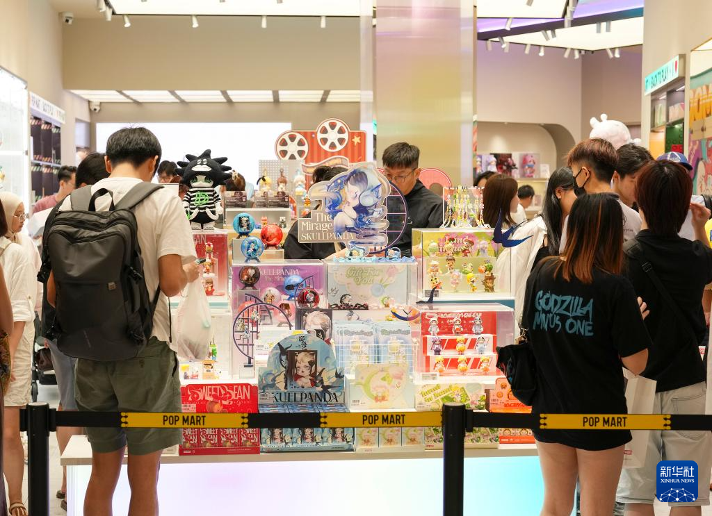 泡泡玛特在多国“圈粉”