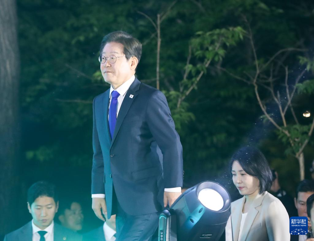 计票数据显示李在明确定当选韩国总统