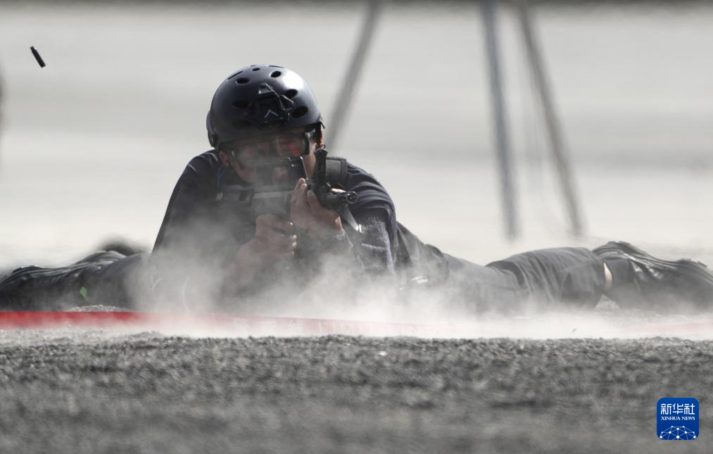 首届中国—中亚公安内务部门特种警察技能挑战赛开幕