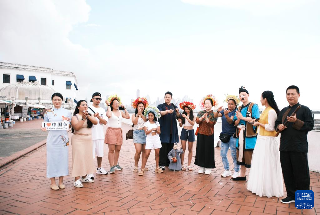 中国泉州文旅小分队快闪巴拿马城