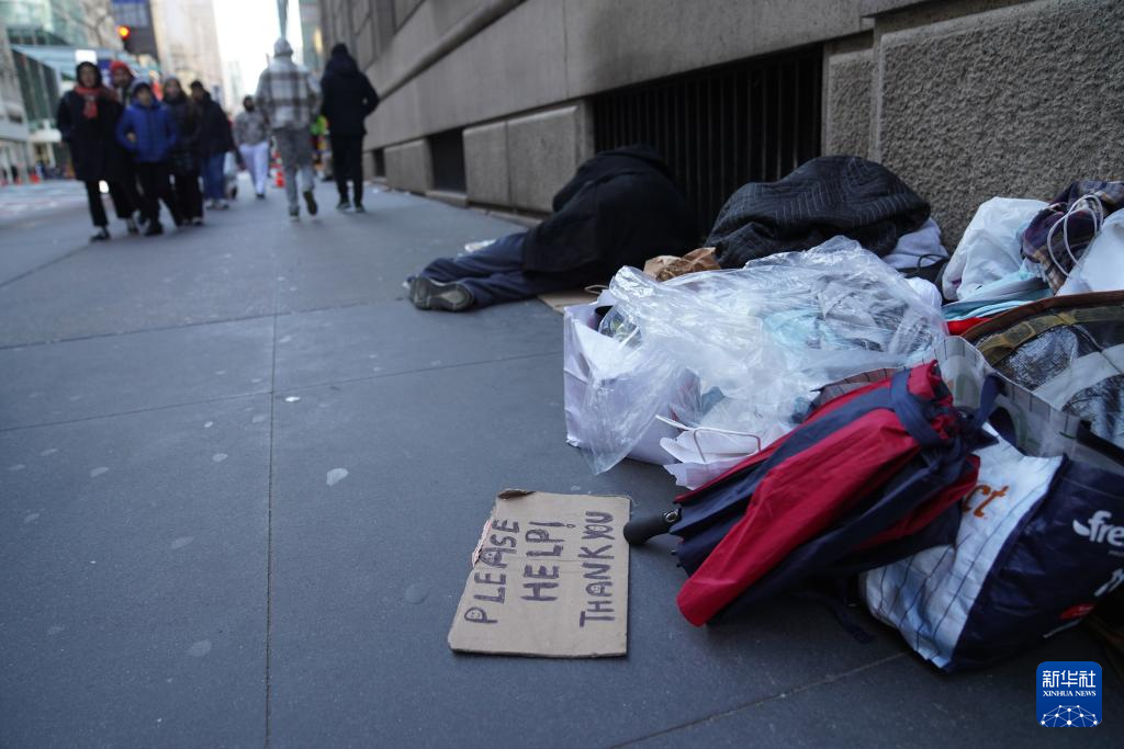 纽约:岁末的街头流浪者