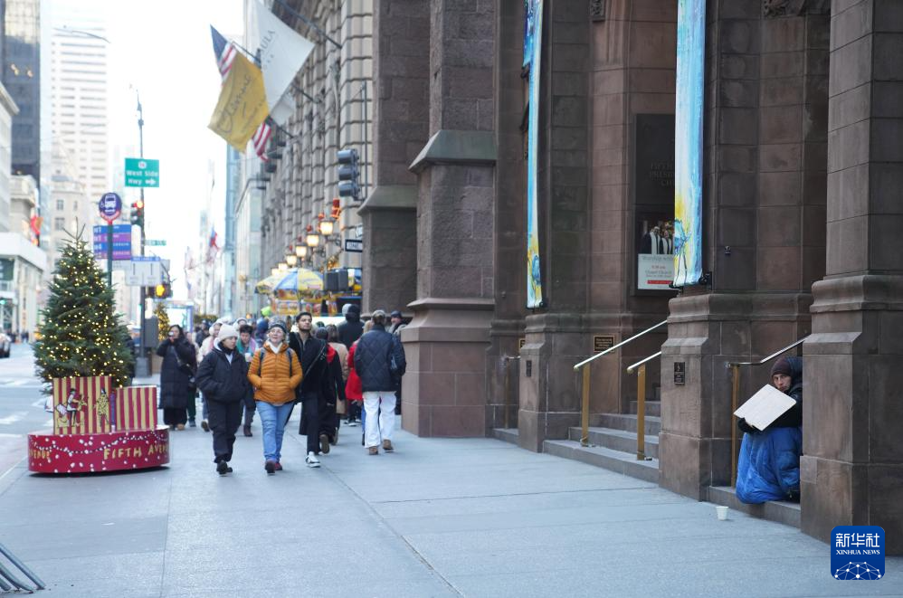 纽约:岁末的街头流浪者