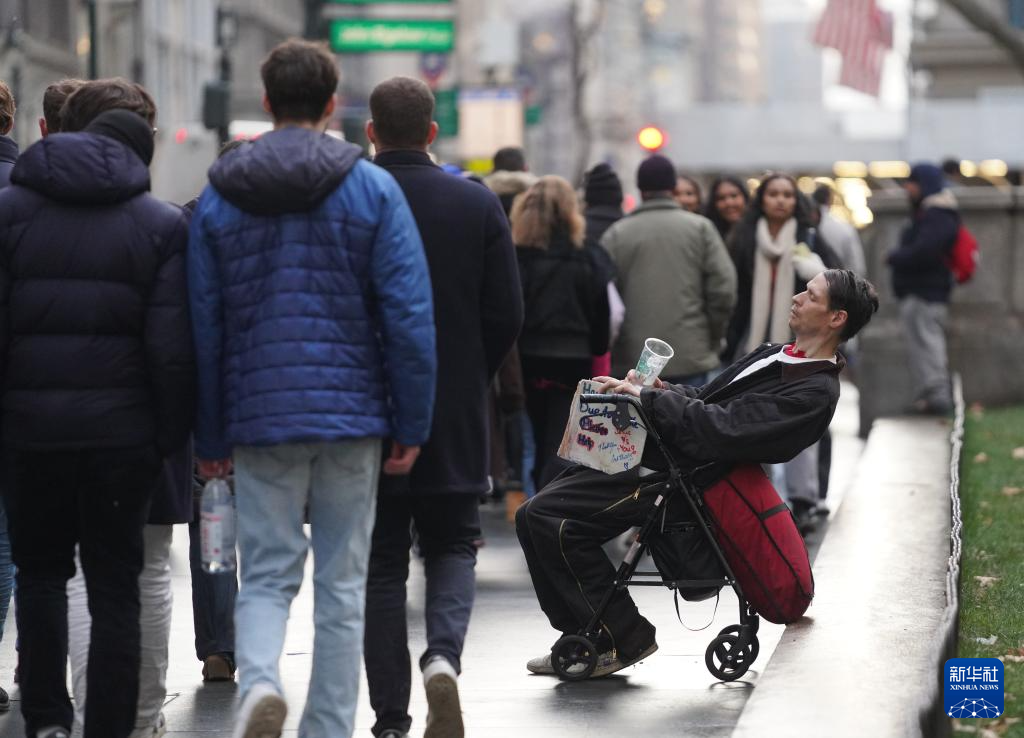 纽约:岁末的街头流浪者